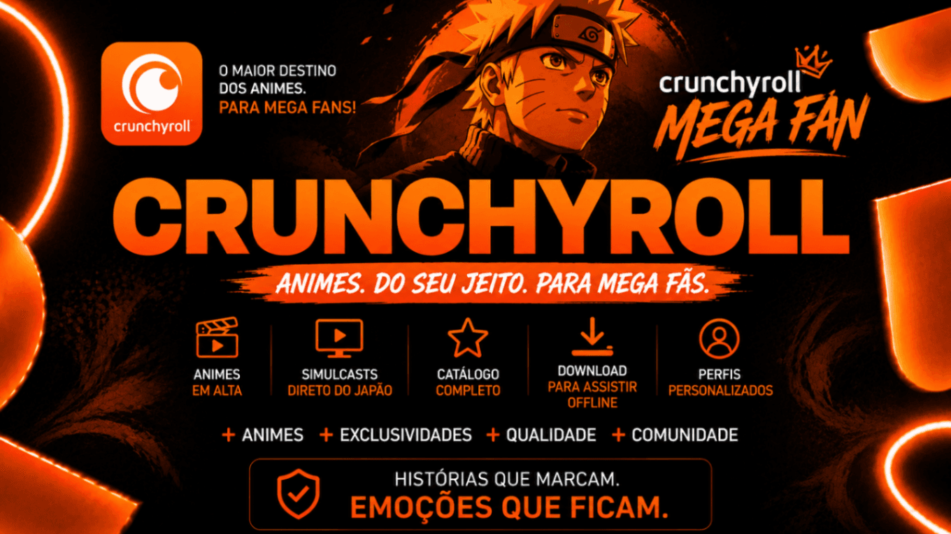 CRUNCHYROLL COMPARTILHADA