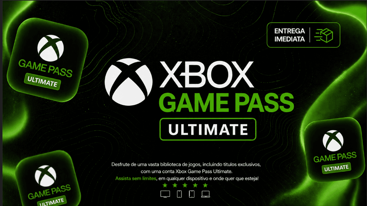 Xbox game pass ultimate compartilhada